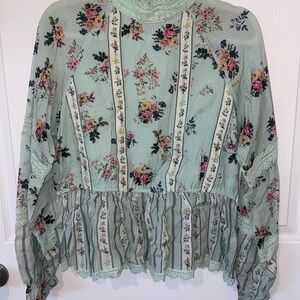 Hemant & Nandita Floral Women's Top